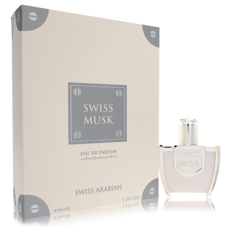 Swiss Musk by Swiss Arabian Eau De Parfum Spray (Unisex) 1.5 oz Swiss Musk by Swiss Arabian Eau De Parfum Spray (Unisex) 1.5 oz